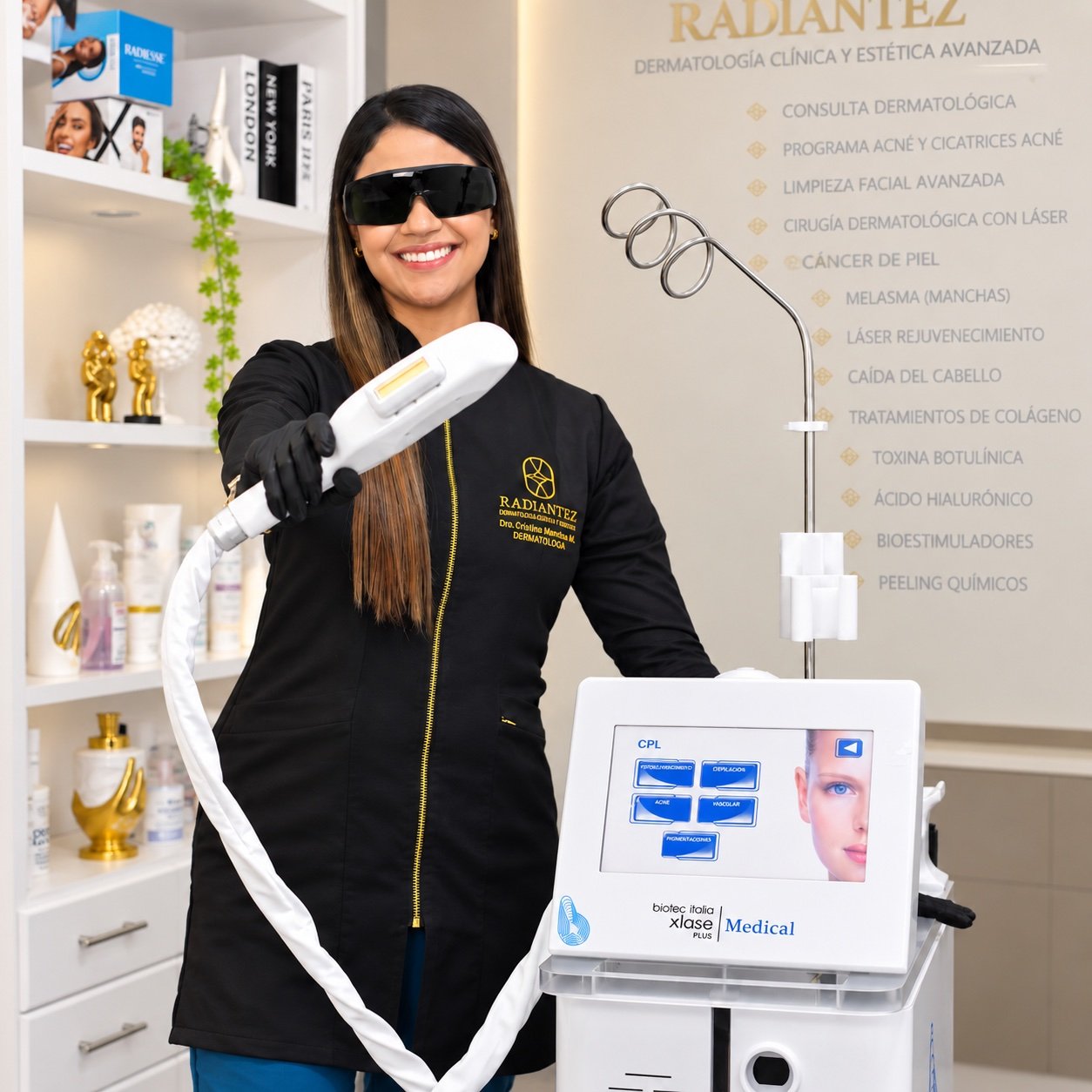 Láser CO2 iBlaze MX2000 en Radiantez, Pasto